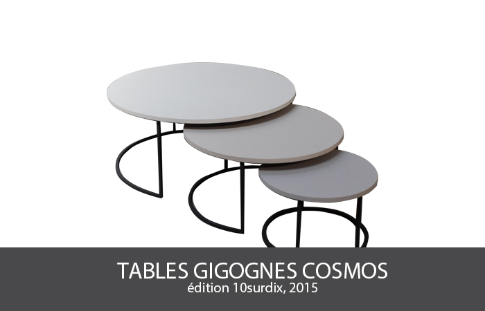 Tables gigognes Cosmos